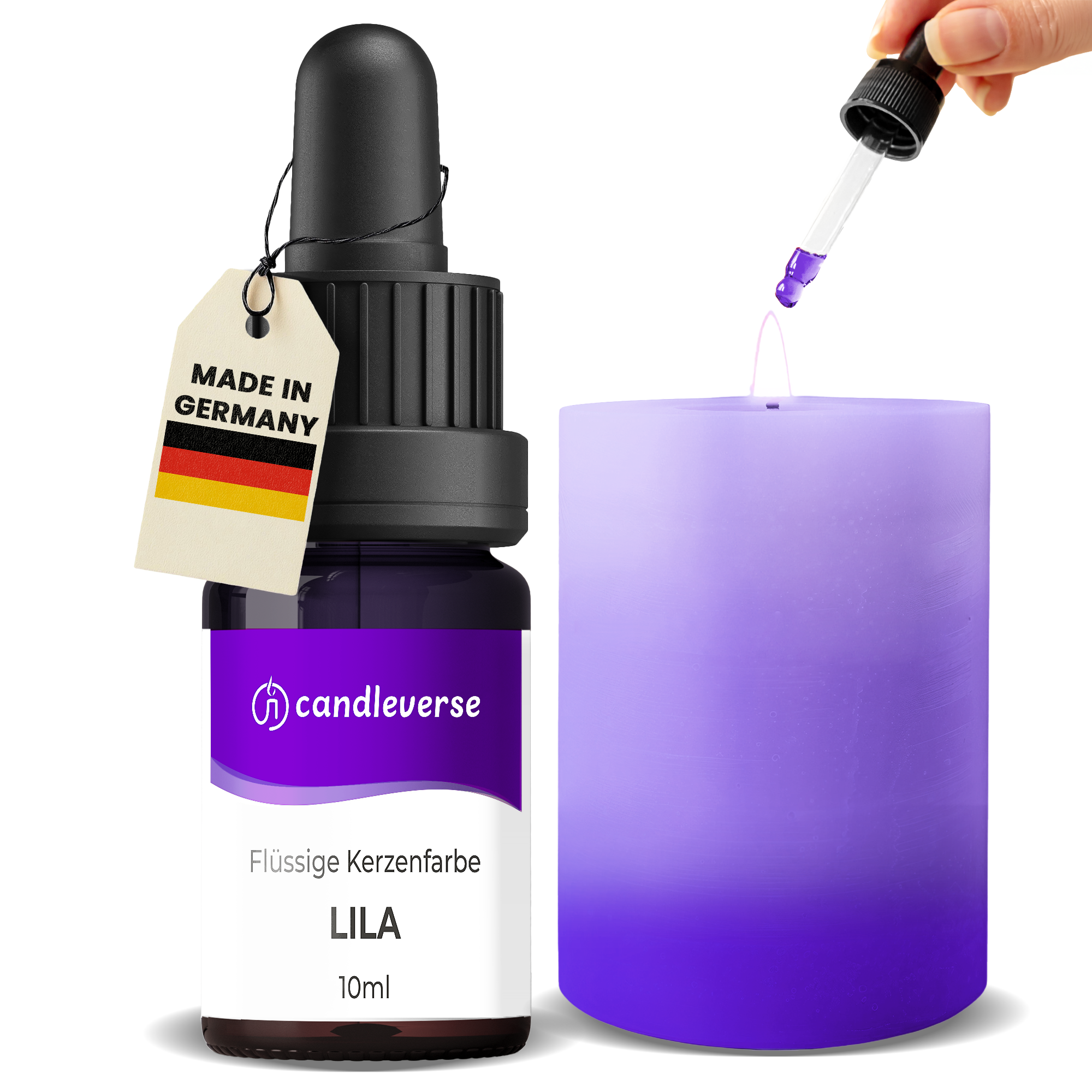 Flüssige Kerzenfarbe | Lila