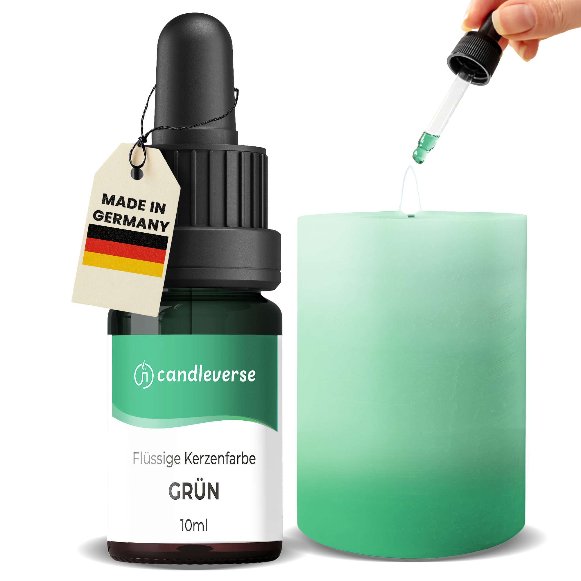 Flüssige Kerzenfarbe | Grün