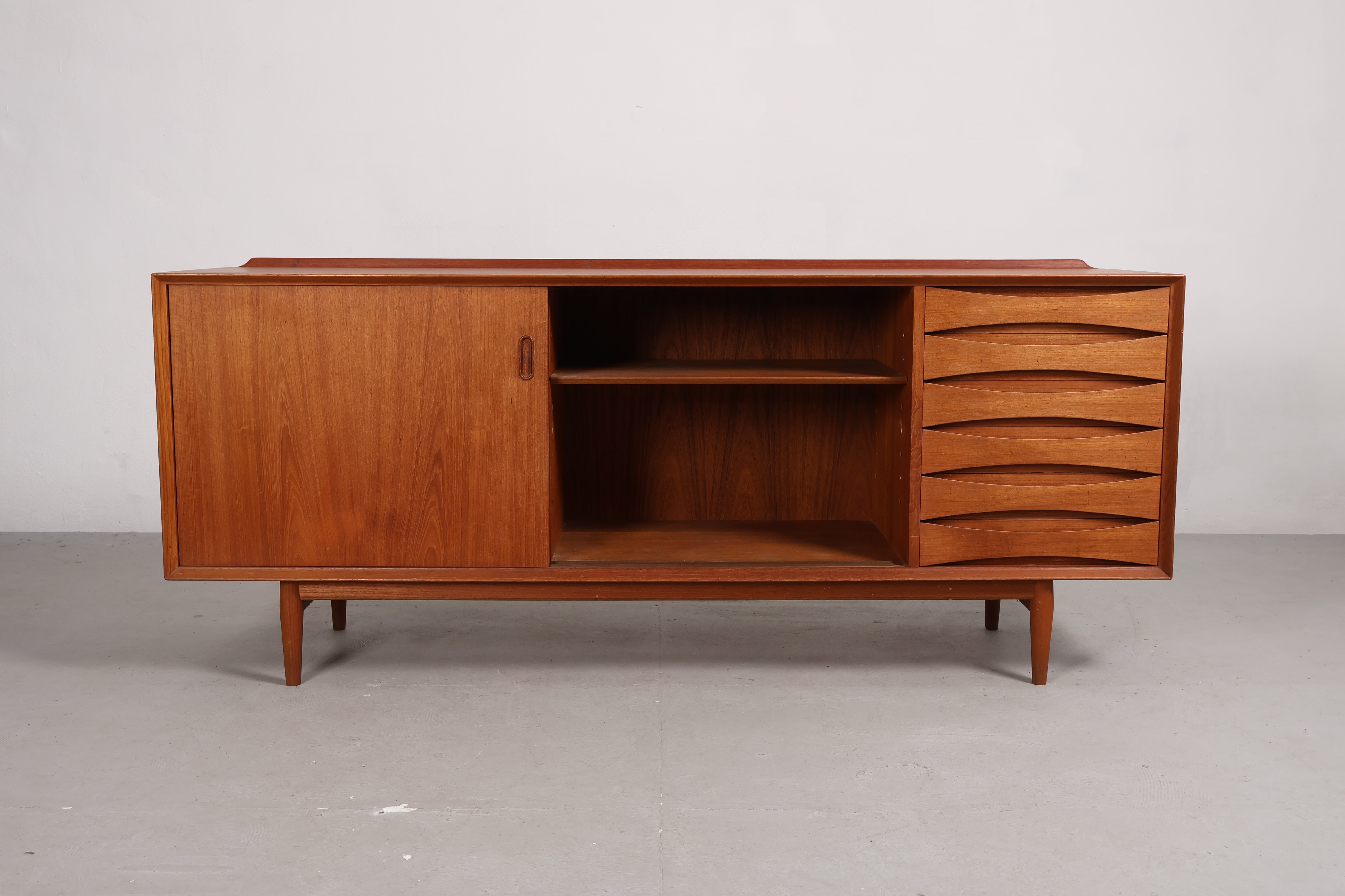 Sideboard „Modell 0529“ von Arne Vodder, Teak, 60er, Dänemark