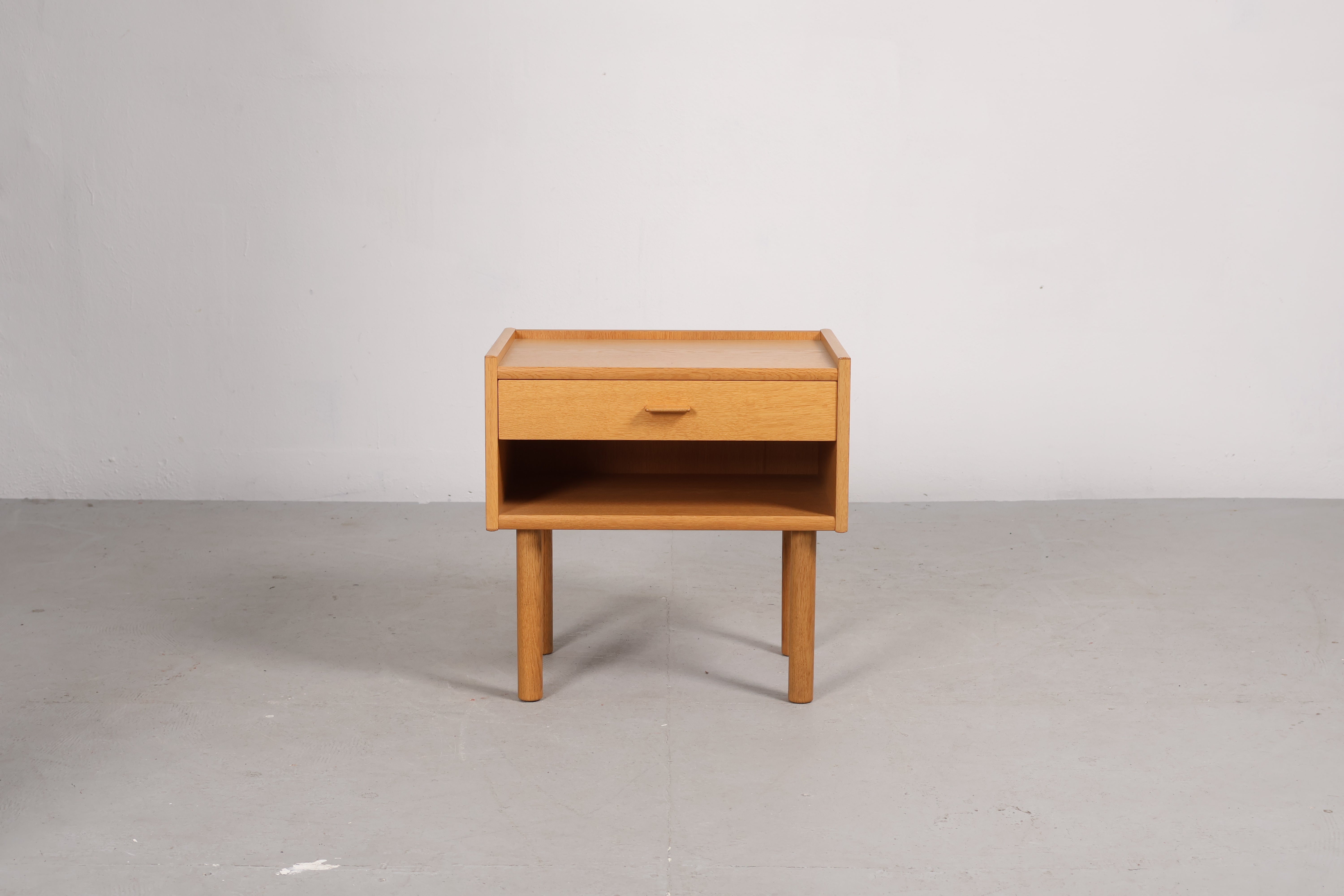 Nachttische von Hans Wegner, Eiche, 60er, Dänemark