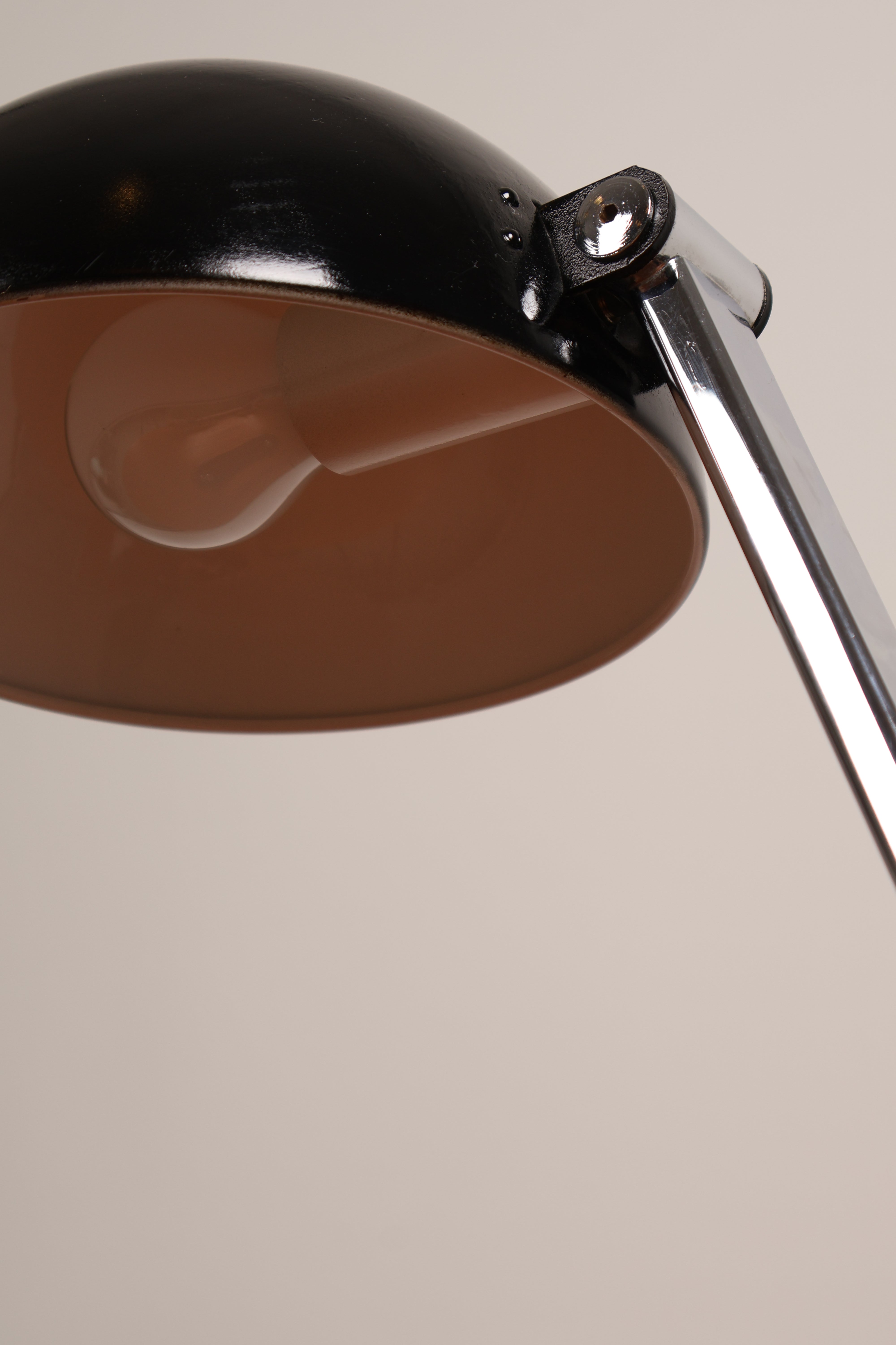 Tischlampe, Metall, 70er, Deutschland