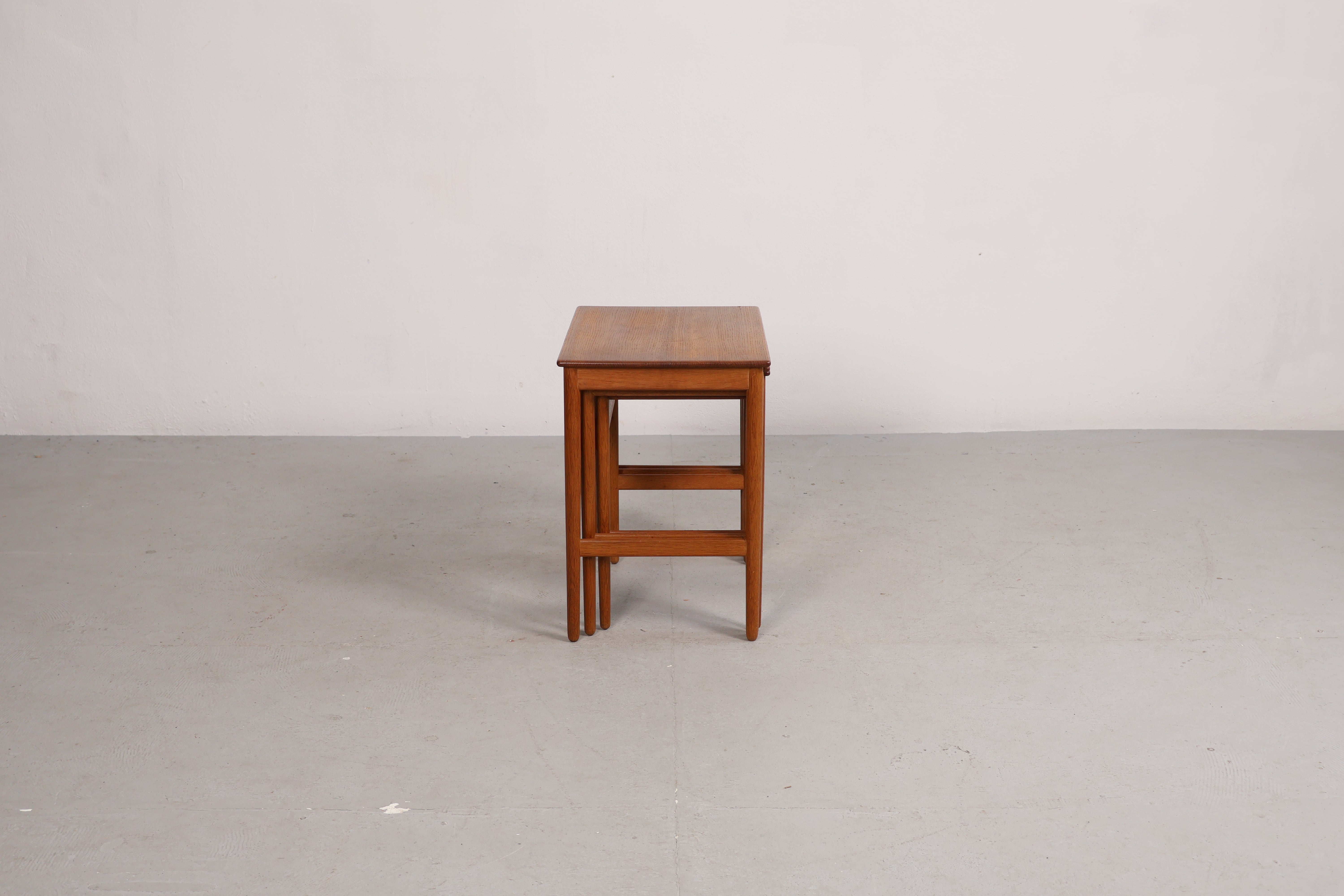 Beistelltisch von Hans Wegner, Eiche, 60er, Dänemark