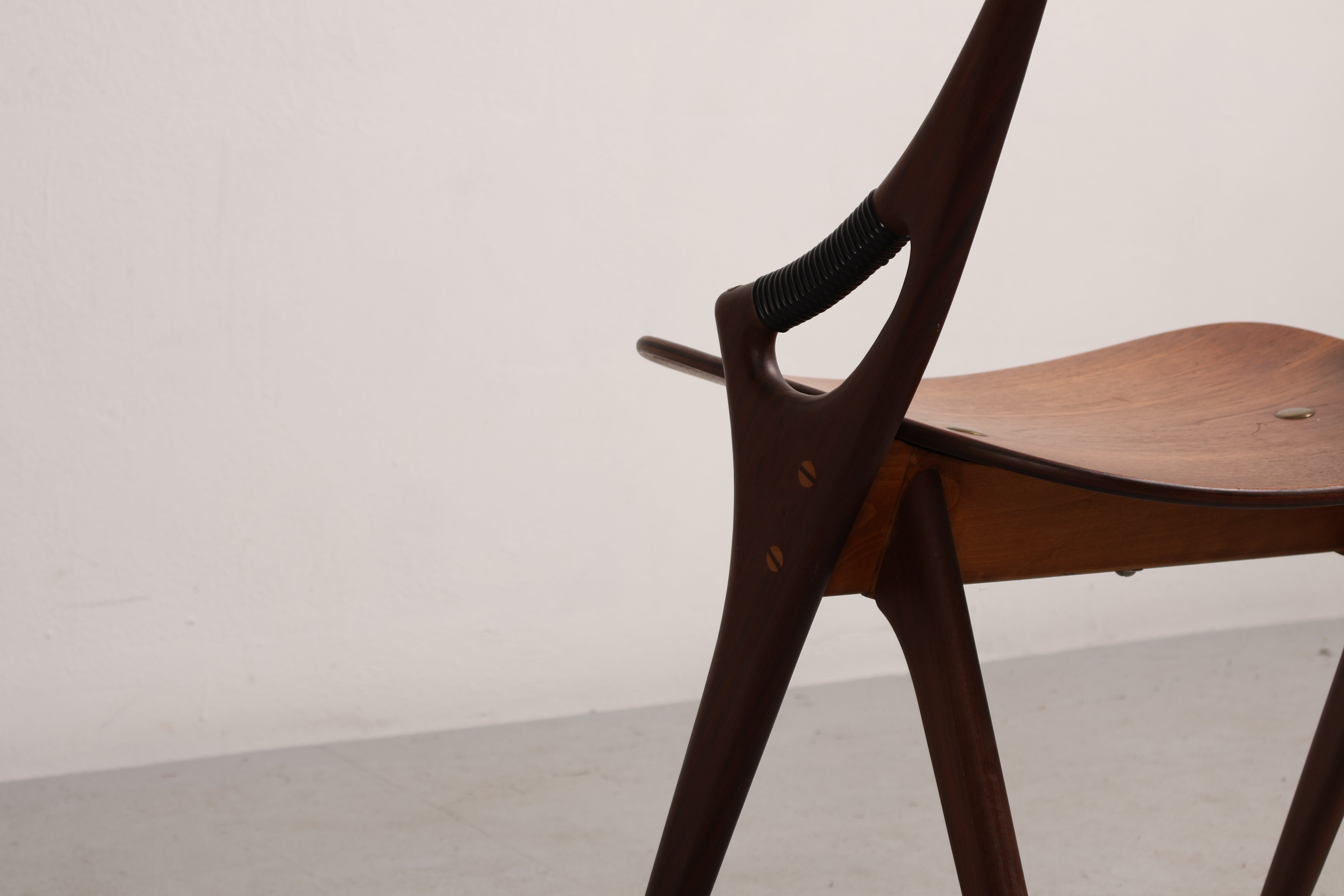 Stuhl „Modell 71“ von Arne Hovmand Olsen, Teak, 60er, Dänemark