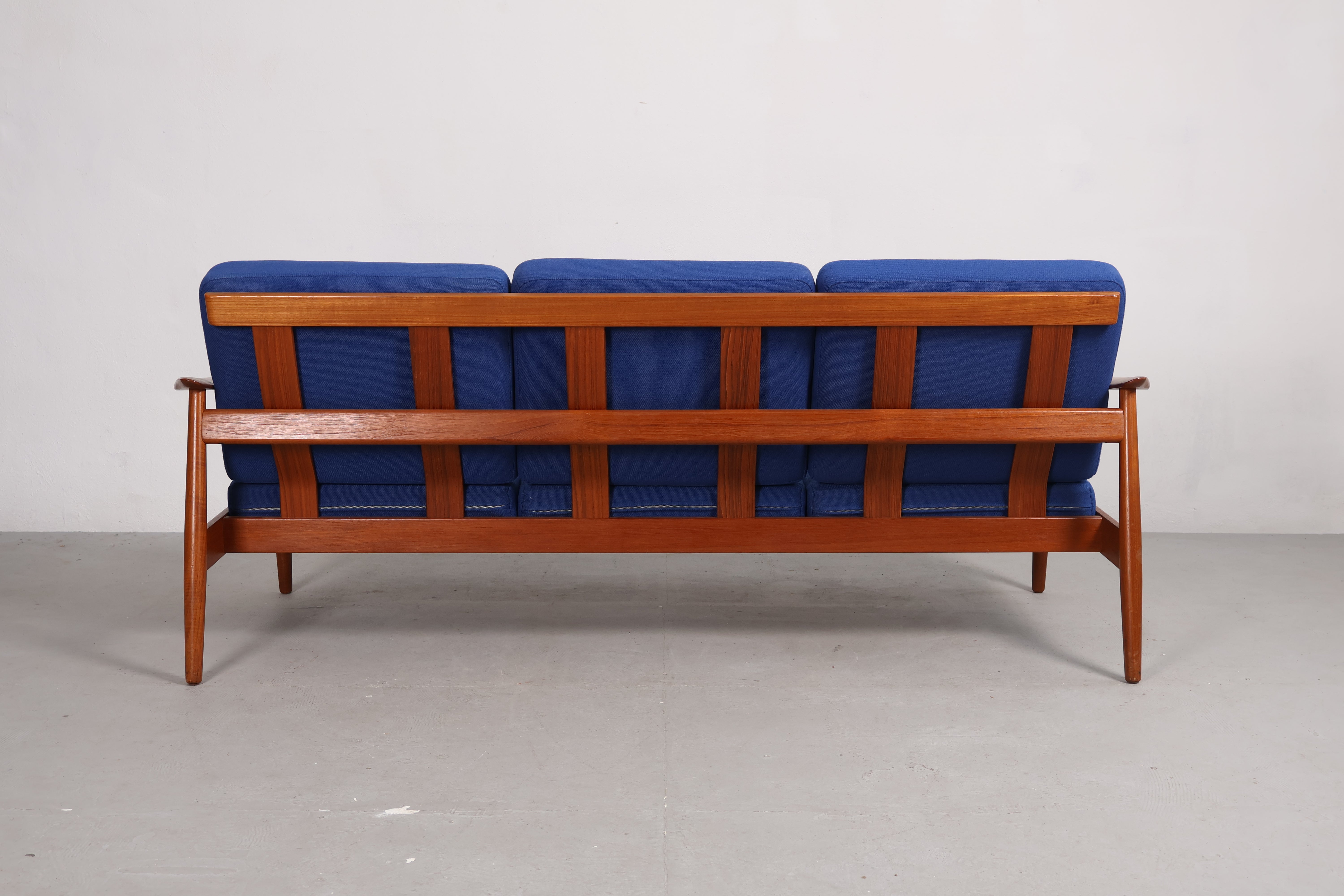 3er-Sofa von Arne Vodder, Teak, 60er, Dänemark