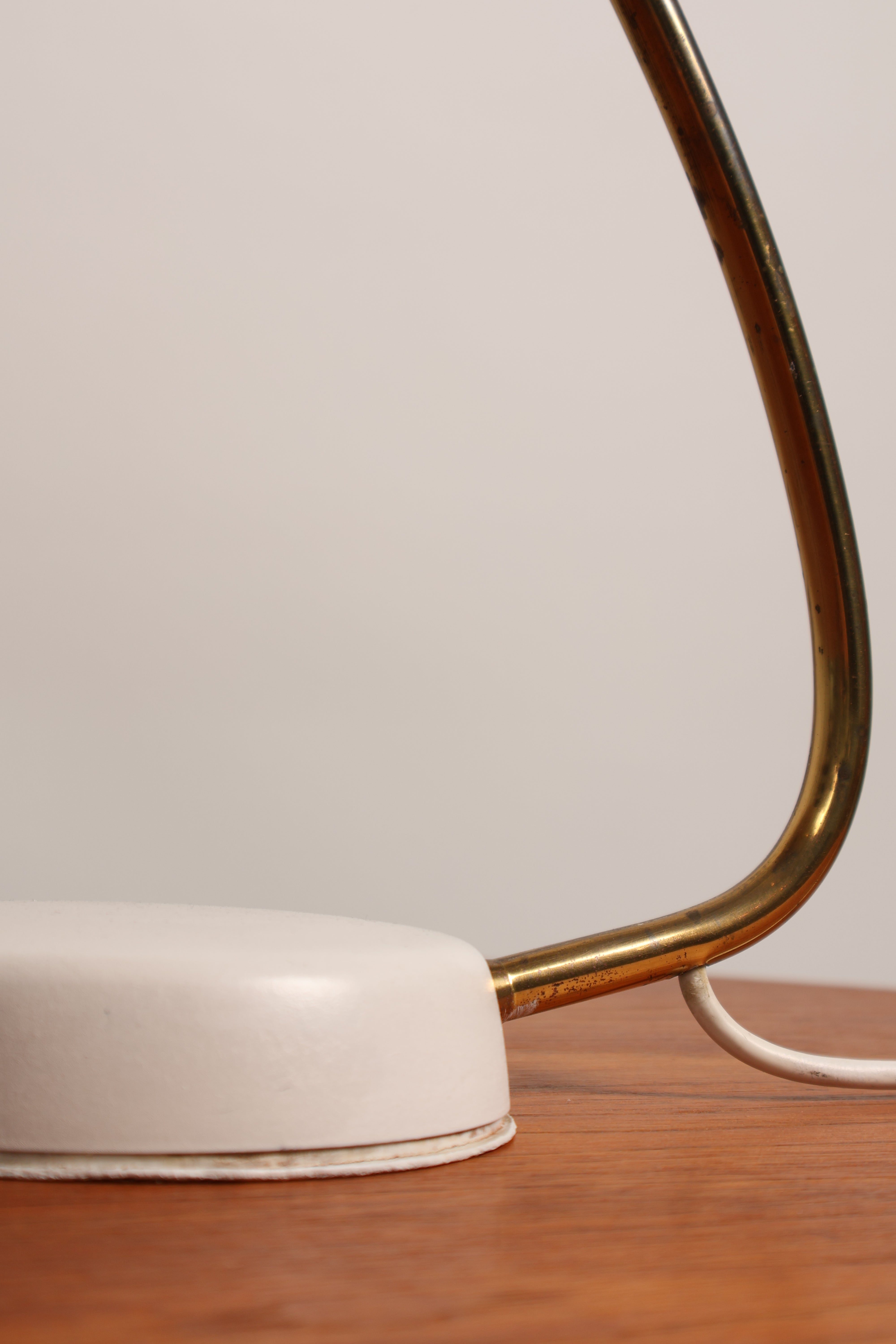 Tischlampe, Messing, Metall, 60er, Deutschland