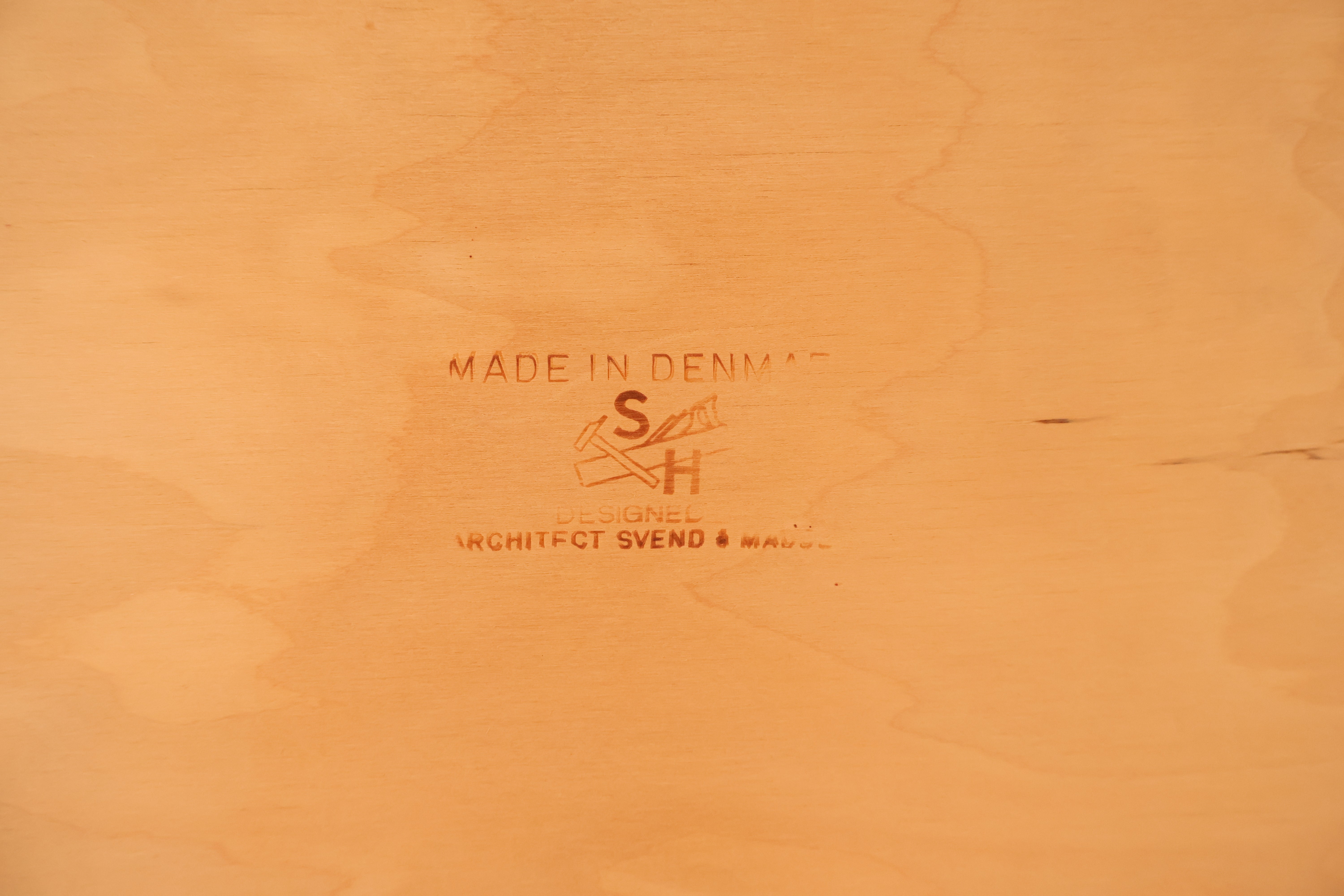 Schreibtisch von Svend Aage Madsen, Teak, 60er, Dänemark