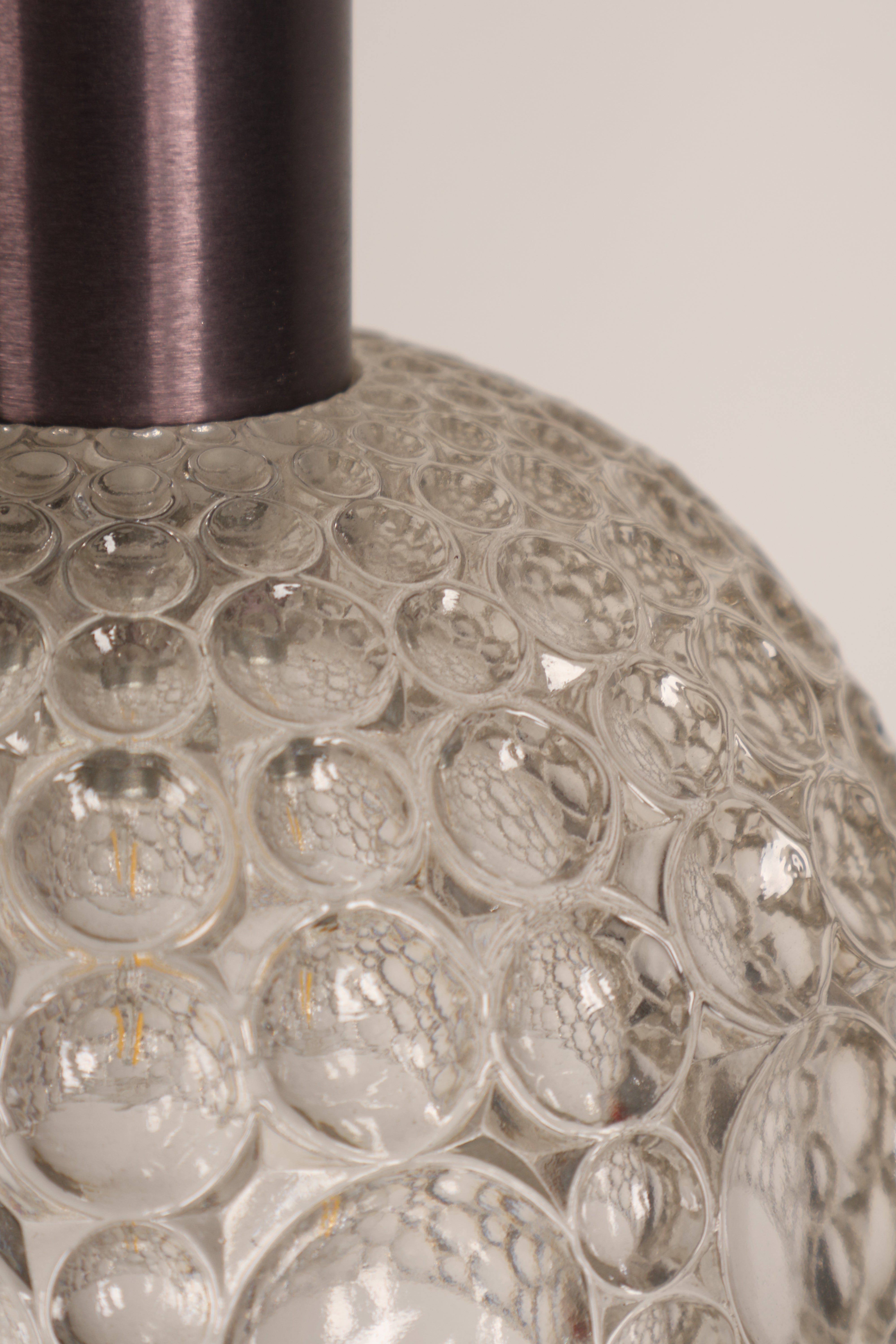 Deckenlampe „093-19“, Glas, 70er, Deutschland