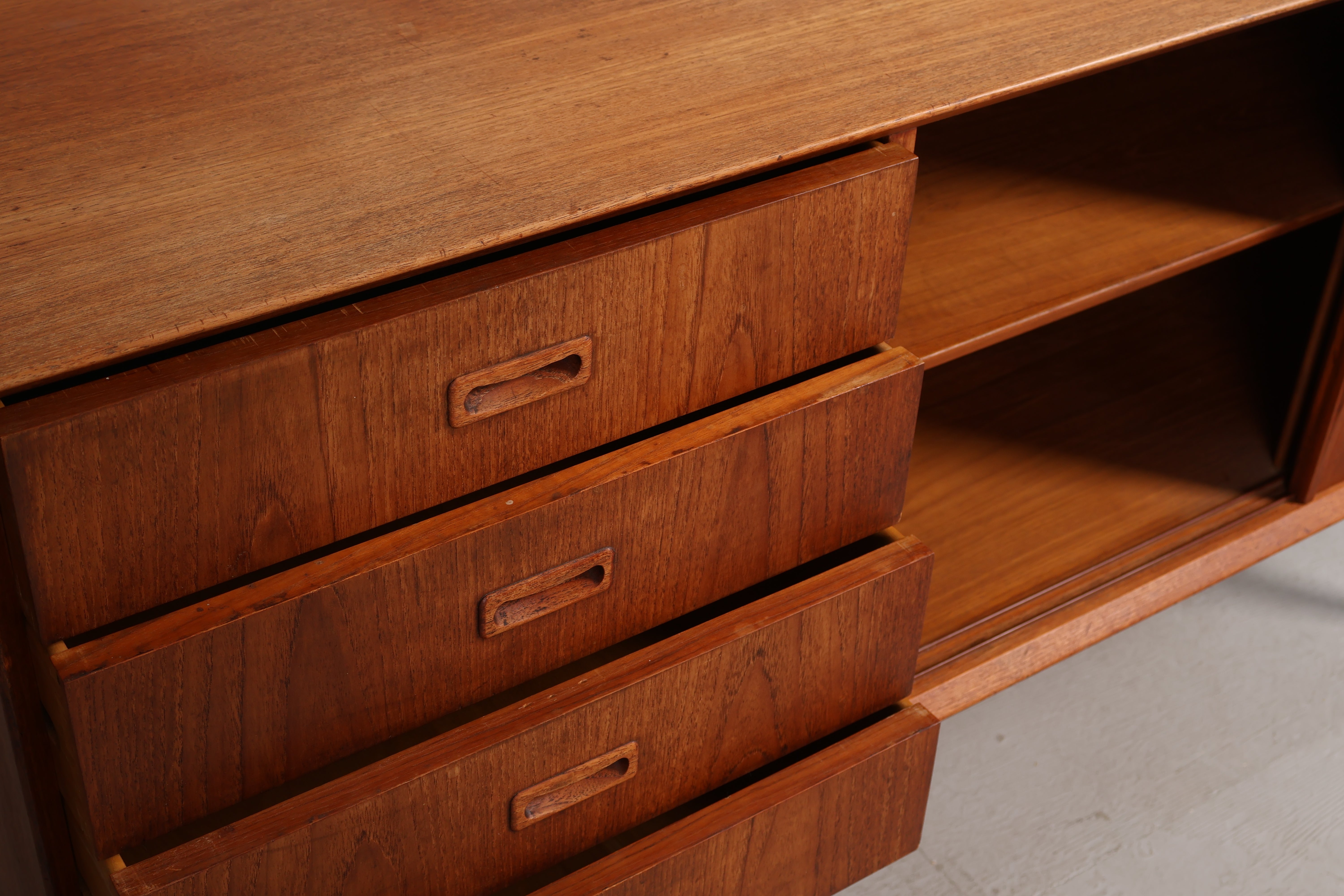 Sideboard von Omann Jun, Teak, 60er, Dänemark