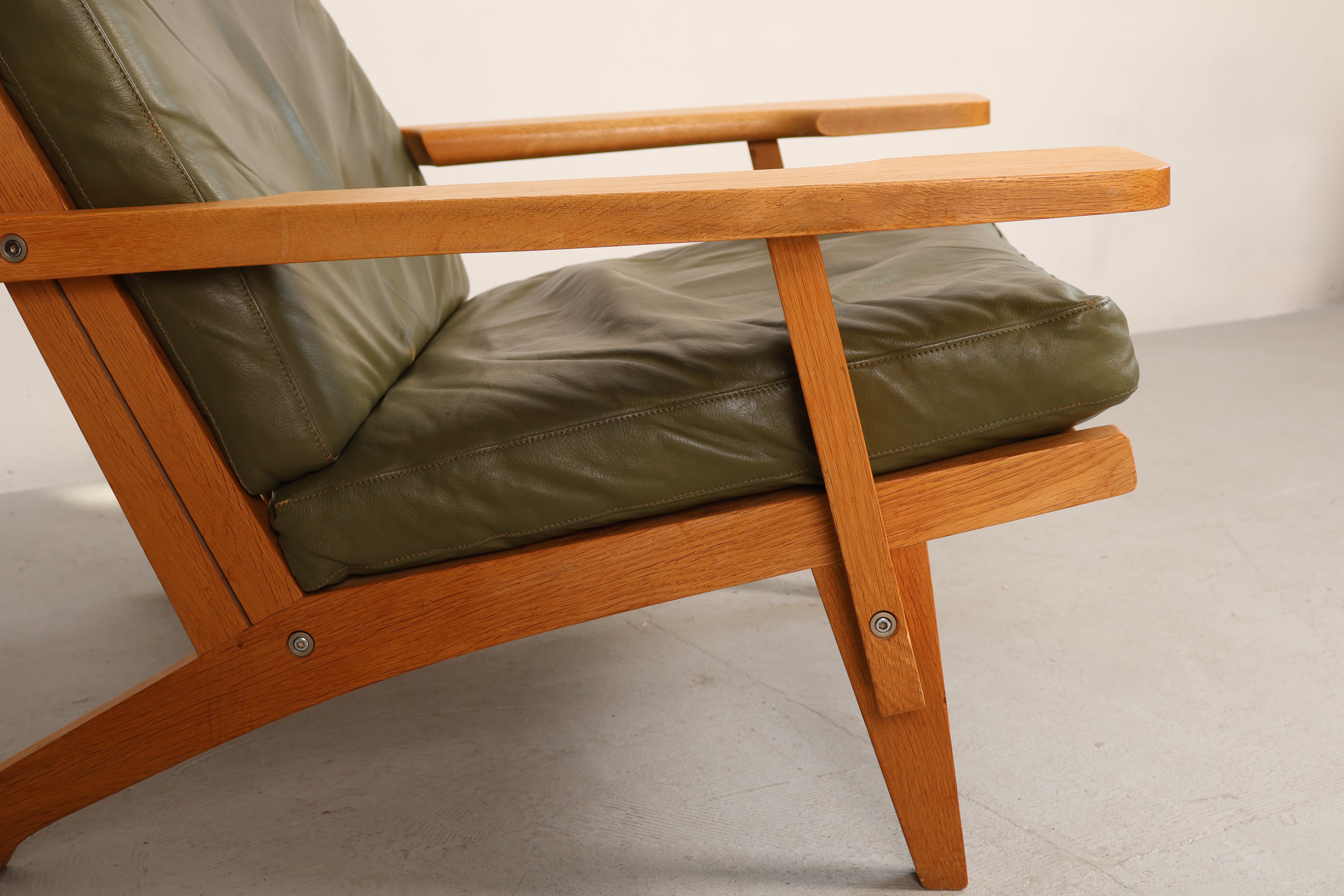 Sessel von Hans Wegner, Eiche, 60er, Dänemark