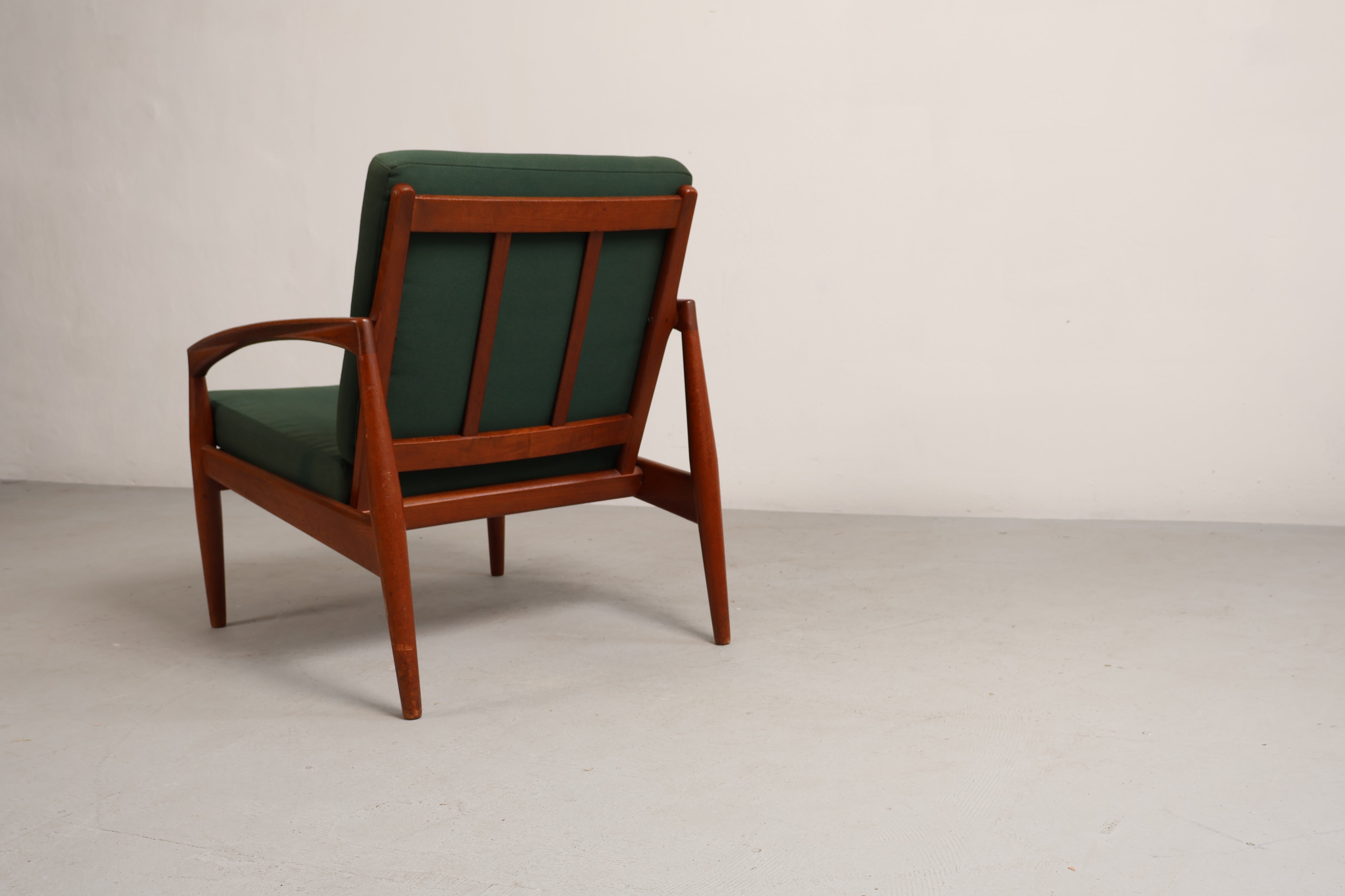 Sessel „Paper Knife“ von Kai Kristiansen, Teak, 60er, Dänemark