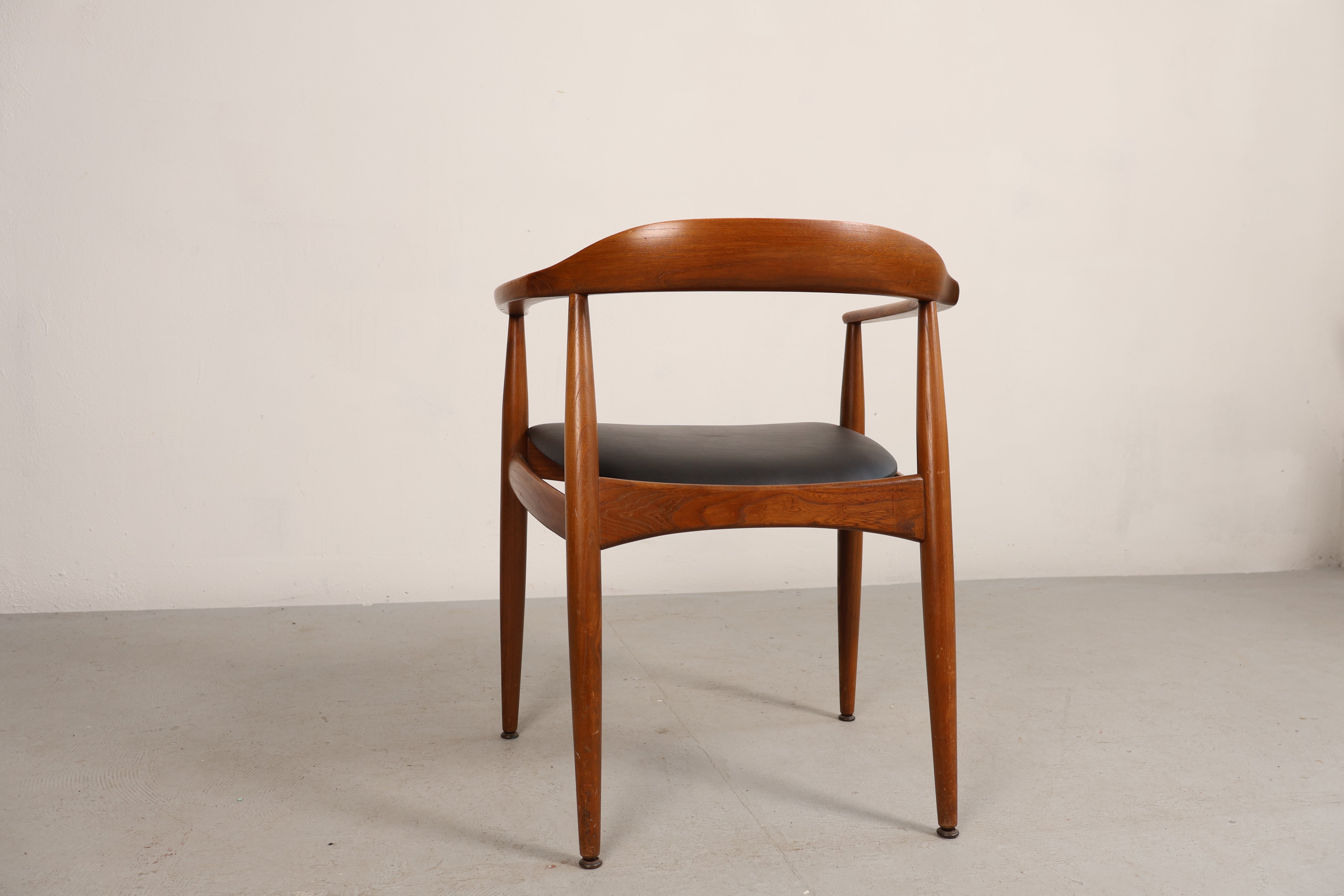 Stuhl von Illum Wikkelsø, Teak, 60er, Dänemark