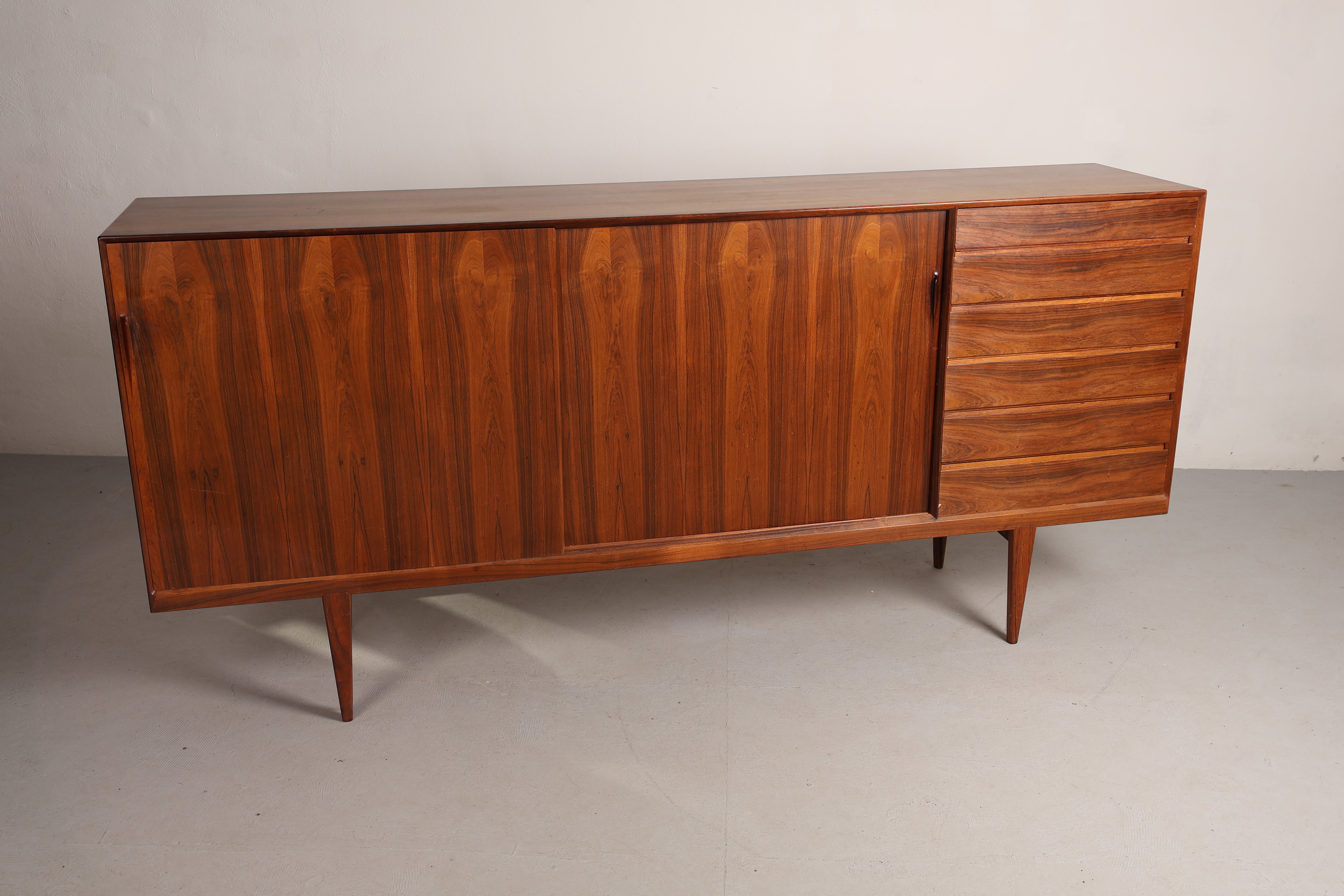 Highboard von Henry Rosengren, Palisander, 60er, Dänemark