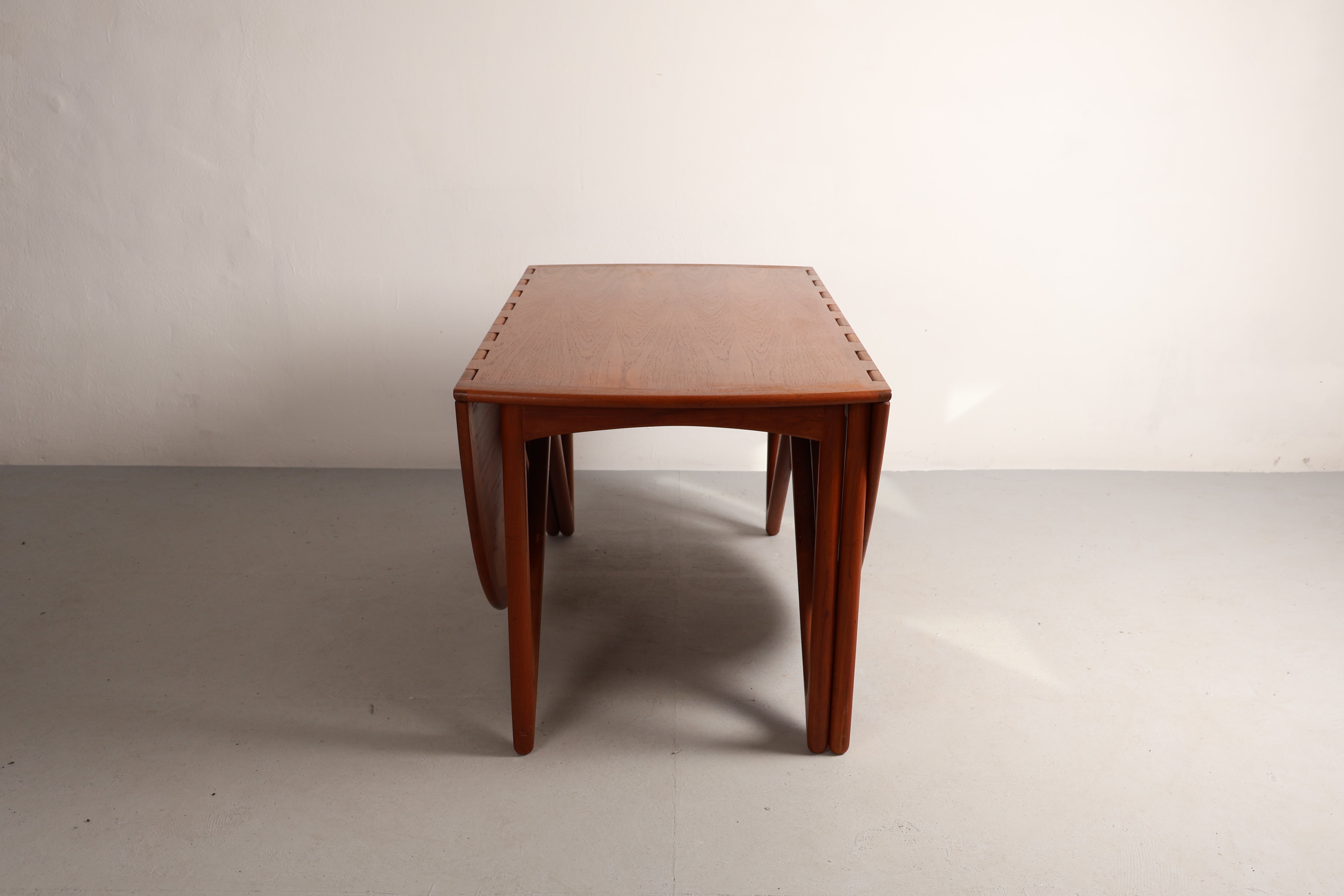 Esstisch „Gateleg“ von Kurt Østervig, Teak, 60er, Dänemark