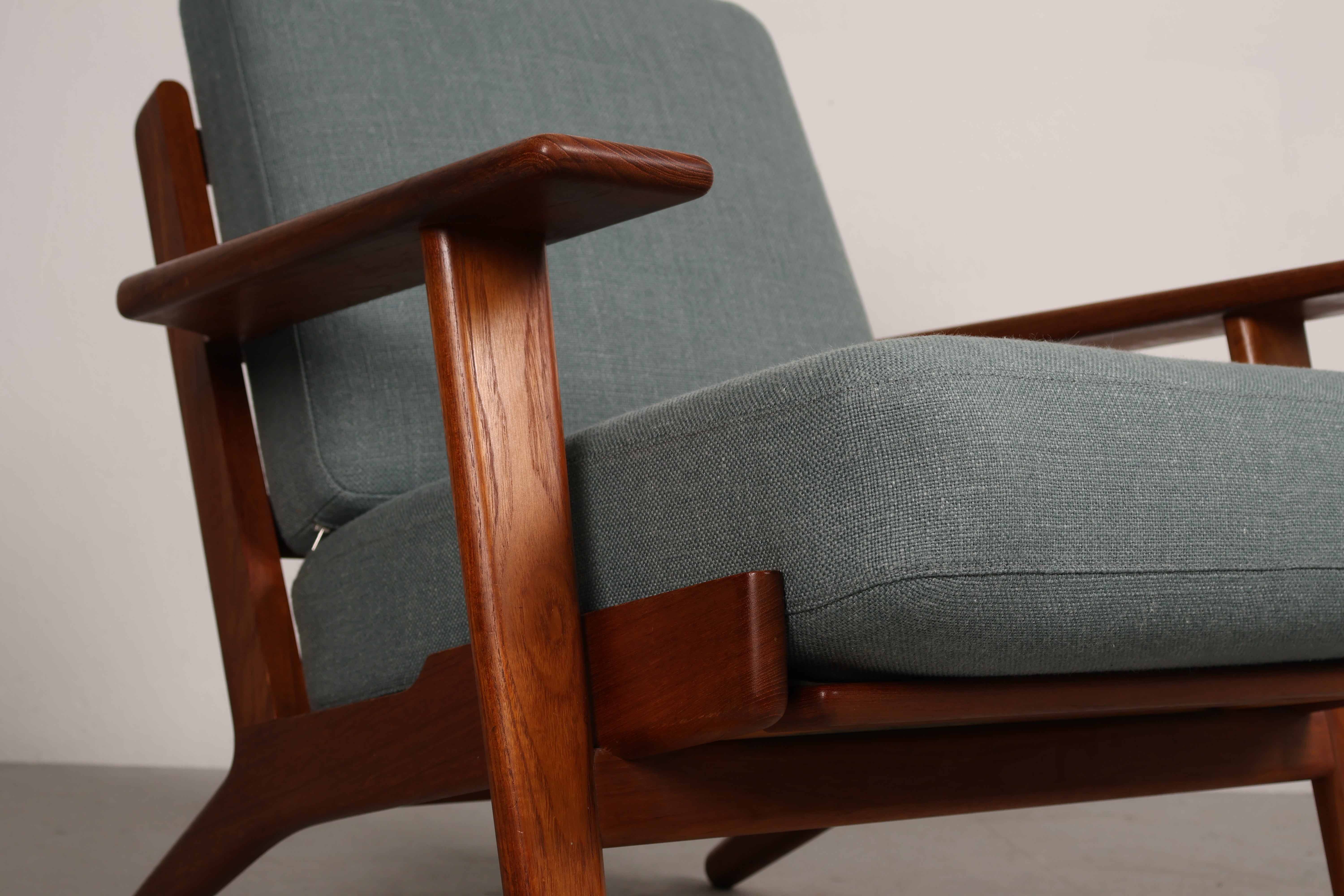 Sessel „GE 290“ von Hans Wegner, Teak, 60er, Dänemark