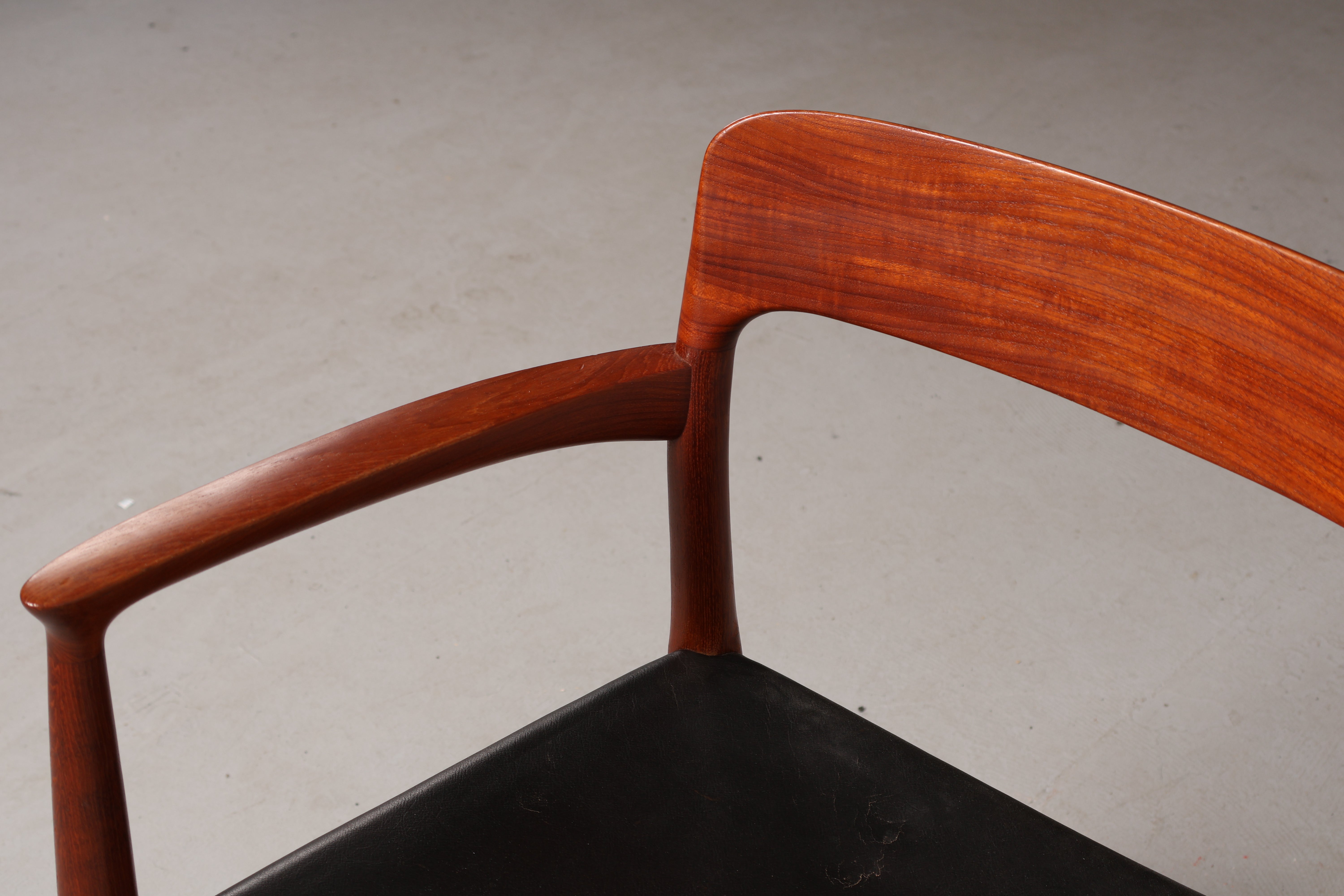 Stuhl „Modell 56“ von Niels Otto Møller, Teak, 60er, Dänemark