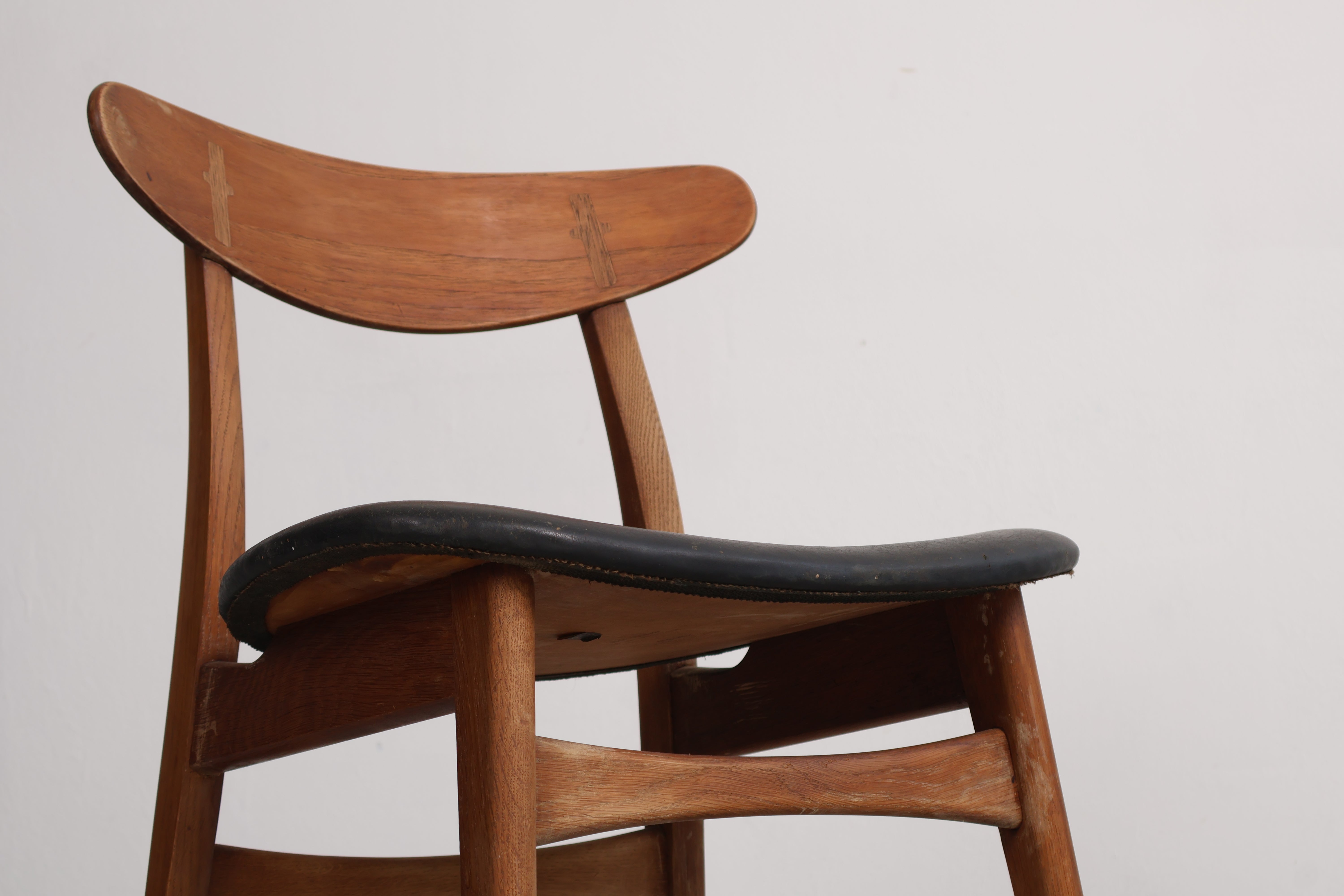 Stuhl von Hans Wegner, Teak, 60er, Dänemark