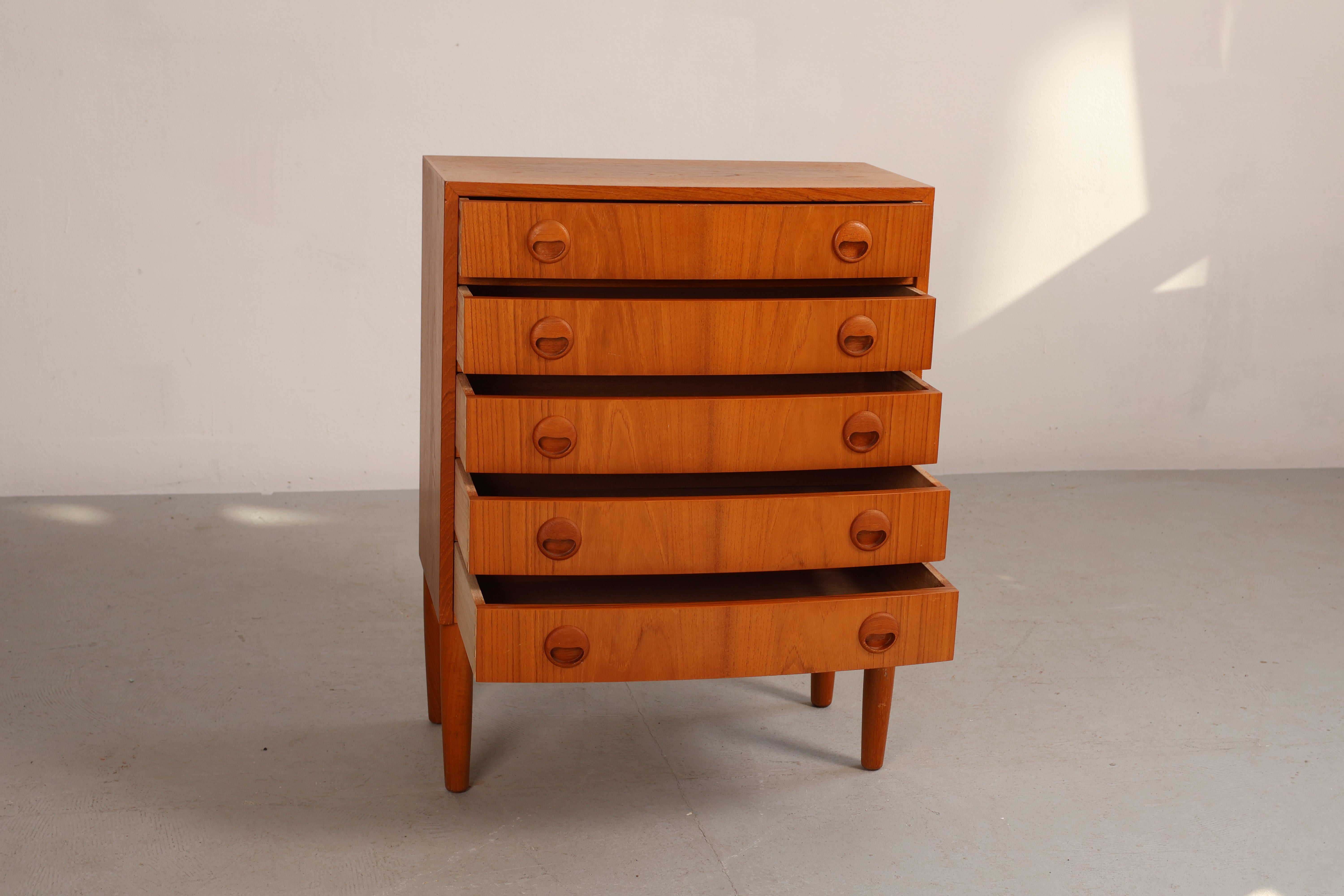 Kommode von Kai Kristiansen, Teak, 60er, Dänemark