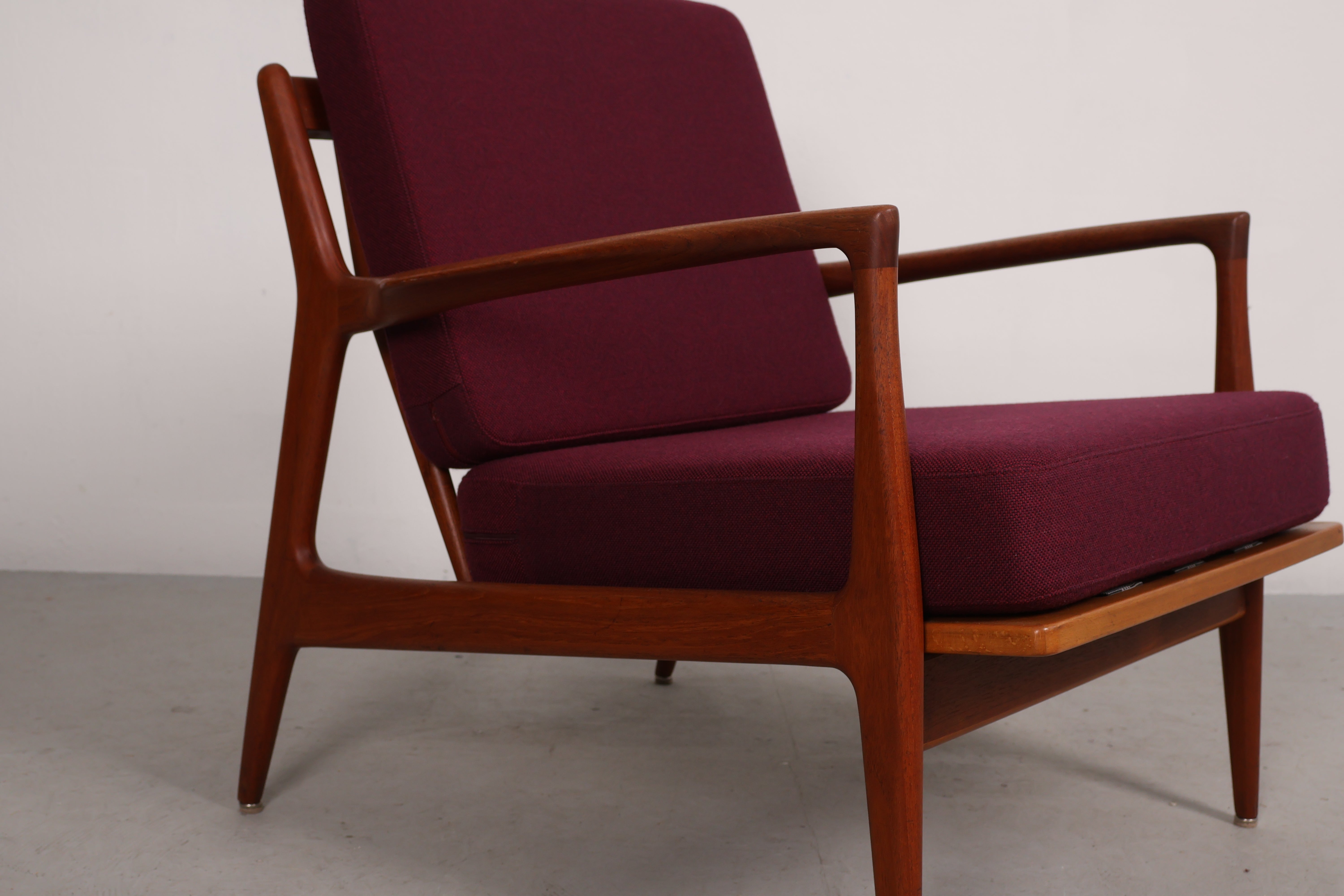 Sessel von Ib Kofod-Larsen, Teak, 60er, Dänemark