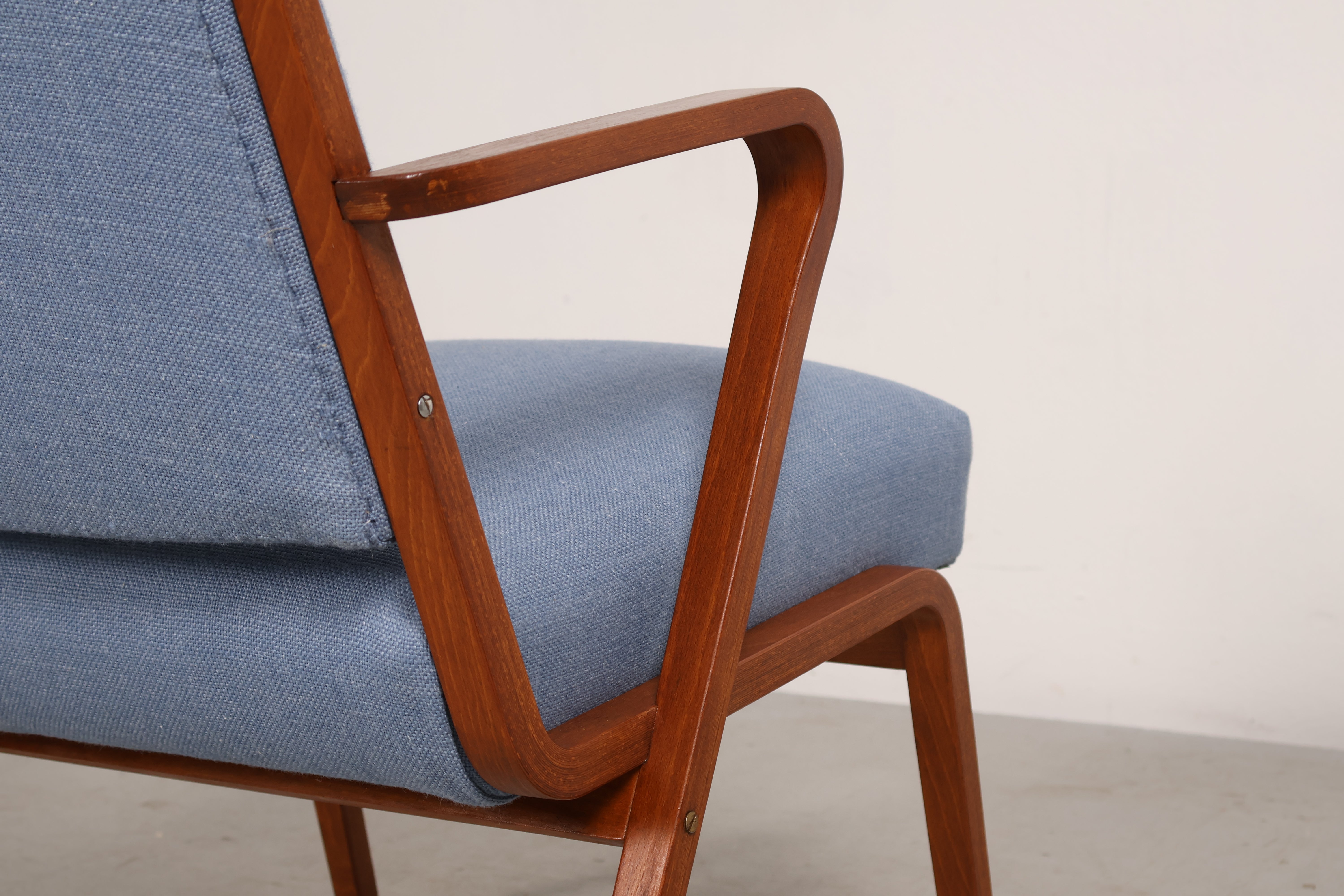 Sessel von Selman Selmanagic, Buche, 50er, Deutschland